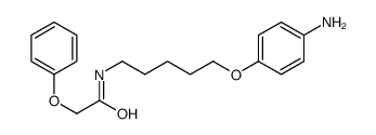 N-[5-(4-aminophenoxy)pentyl]-2-phenoxyacetamide Structure