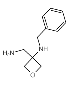 3-(aminomethyl)-N-benzyloxetan-3-amine Structure