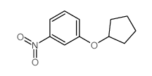 1-(环戊基氧基)-3-硝基苯结构式