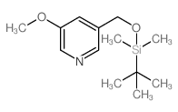 3-((叔丁基二甲基甲硅烷基氧基)甲基)-5-甲氧基吡啶图片