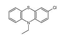 3-chloro-10-ethyl-10H-phenothiazine Structure