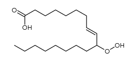 10-hydroperoxyoctadec-8-enoic acid结构式