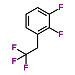 1,2-Difluoro-3-(2,2,2-trifluoroethyl)benzene结构式