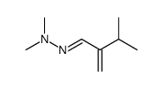 1-dimethylamino-1-aza-3-isopropyl-1,3-butadiene结构式