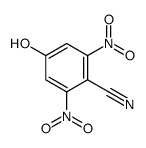 4-hydroxy-2,6-dinitrobenzonitrile Structure