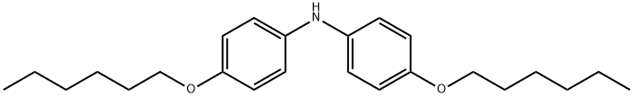 4-(Hexyloxy)-N-[4-(hexyloxy)phenyl]benzenamine Structure