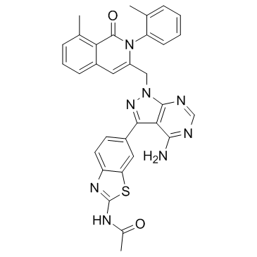 PI3Kγ抑制剂1结构式