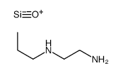 3-(乙二胺基)丙基硅胶结构式