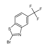 2-溴-5-(三氟甲基)苯并[d]噻唑结构式