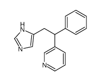 Pyridine, 3-(2-(1H-imidazol-4-yl)-1-phenylethyl)-结构式