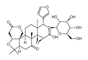 柠檬苦素苷结构式