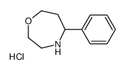 5-Phenyl-1,4-oxazepane hydrochloride Structure