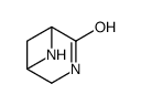 3,6-二氮杂二环[3.1.1]庚烷-2-酮结构式