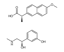 (R)-phenylephrine-(R)-naproxen Structure