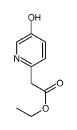 ethyl 2-(5-hydroxypyridin-2-yl)acetate Structure