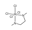 platinum(IV)Cl4(s-dmen) Structure