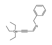N-benzyl-3-triethylgermylprop-2-yn-1-imine Structure