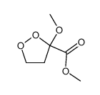 3-(Carboxymethyl)-3-methoxy-1,2-dioxolane结构式