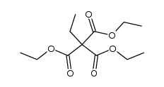 propane-1,1,1-tricarboxylic acid triethyl ester Structure
