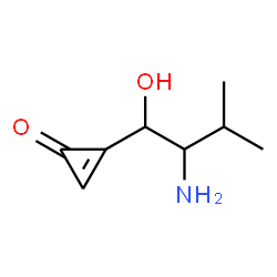 2-Cyclopropen-1-one,2-(2-amino-1-hydroxy-3-methylbutyl)- Structure