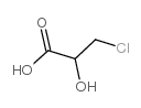 β-Chlorolactic acid Structure