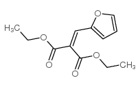 Propanedioic acid,2-(2-furanylmethylene)-, 1,3-diethyl ester Structure