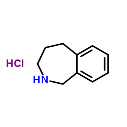 2,3,4,5-四氢-1H-2-苯并氮杂卓盐酸盐结构式