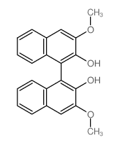 1-(2-hydroxy-3-methoxy-naphthalen-1-yl)-3-methoxy-naphthalen-2-ol Structure