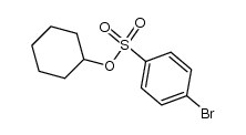 4-bromo-benzenesulfonic acid cyclohexyl ester Structure