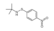 2-methyl-N-(4-nitrophenyl)sulfanylpropan-2-amine结构式