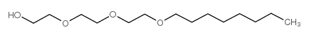 Triethylene glycol monooctyl ether Structure