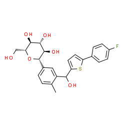 Canagliflozin Impurity 18 (Mixture of Diastereomers) structure