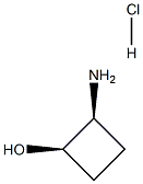 顺式-2-氨基环丁-1-醇盐酸盐结构式