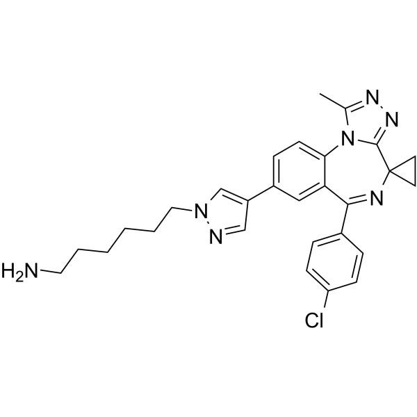 BRD4 ligand-Linker Conjugate 1结构式