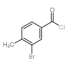 3-溴-4-甲基 苯甲酰氯结构式