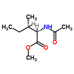 N-羧基-异亮氨酸甲酯结构式