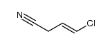 γ-Chlor-allylcyanid Structure