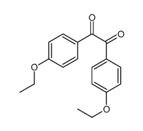 1,2-Bis(4-ethoxyphenyl)-1,2-ethanedione结构式