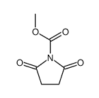 methyl 2,5-dioxopyrrolidine-1-carboxylate结构式