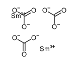 Samarium carbonate Structure