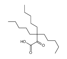 2-oxo-3,3-dipentyloctanoic acid Structure