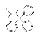 1,2,2-三氟乙烯基三苯基硅烷结构式