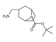 exo-3-aminomethyl-8-boc-8-azabicyclo[3.2.1]octane Structure