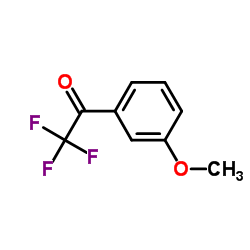 2,2,2-Trifluoro-1-(3-methoxyphenyl)ethanone Structure