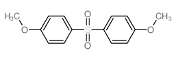 1-methoxy-4-(4-methoxyphenyl)sulfonylbenzene Structure