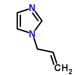 1-烯丙基咪唑结构式