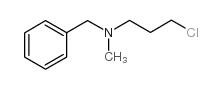 N-苄基-3-氯-N-甲基正丙胺结构式