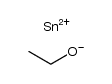 tin(II) ethoxide Structure