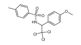 1-p-Methoxyphenyl-1-p-toluolsulfonyl-2,2,2-trichloraethan Structure