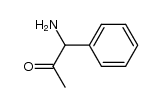 1-amino-1-phenylpropan-2-one Structure